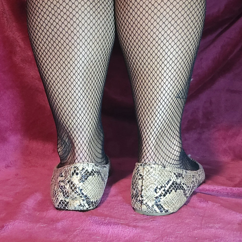 Report Snakeskin Patterned Flats - Picture 8 of 8